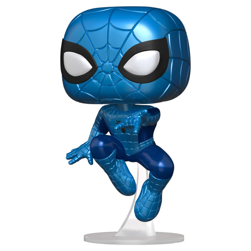 img_256201_85457c612c38b954a6c4c27e8b59306f_1 POP figure Marvel Make a Wish Spiderman Metallic - Image 1