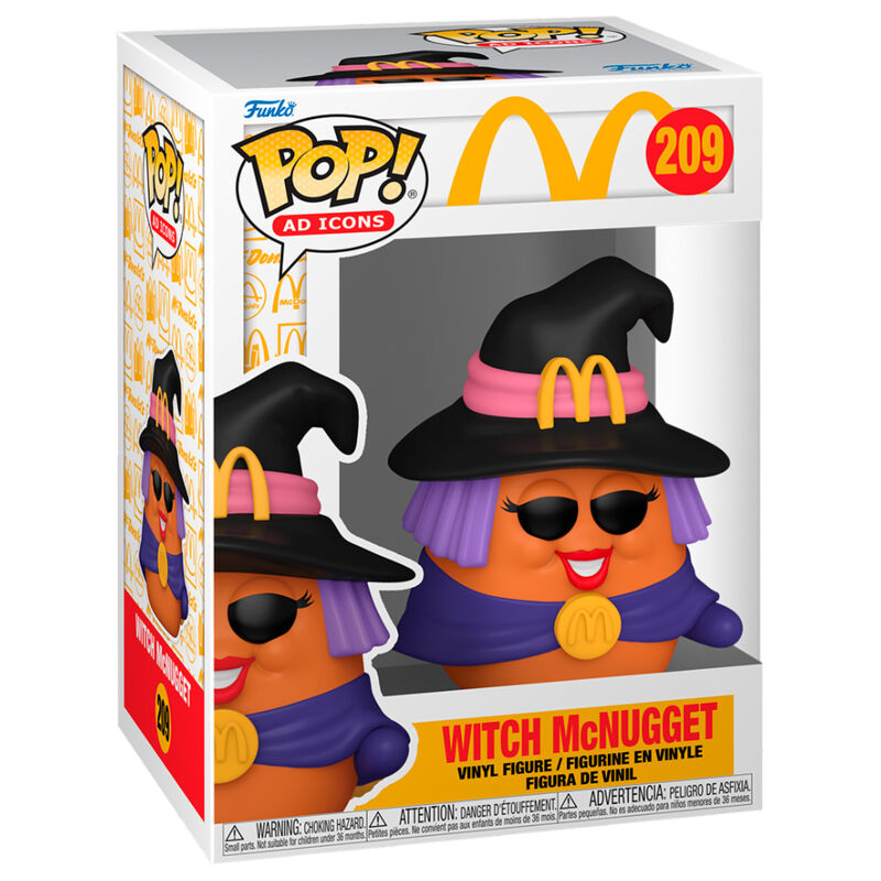 img_315791_8cd7373348475985557efb2c8907c1ca_1 POP figure McDonalds Nugget Buddies Witch - Image 1
