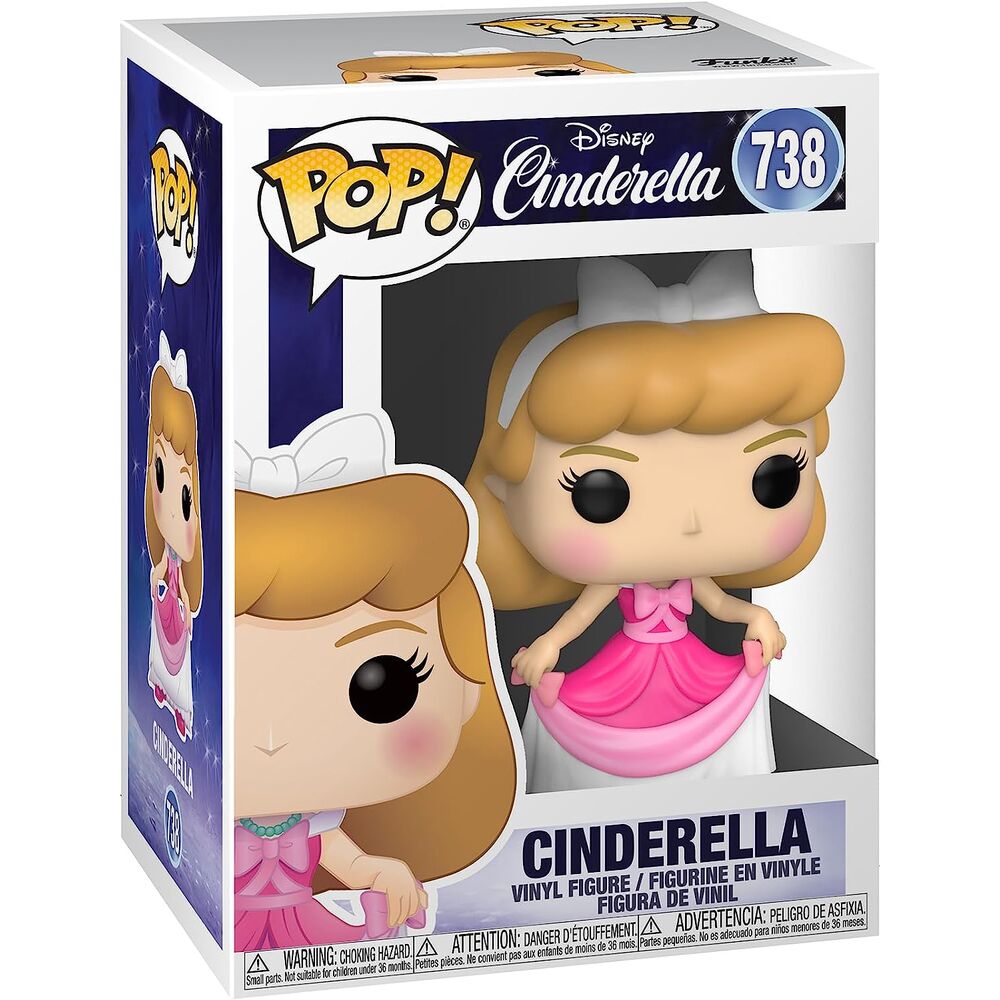 img_316280_7245265220ff7f095ec06a2b52cf672e_1 POP figure Disney Cinderella in Pink Dress - Image 1