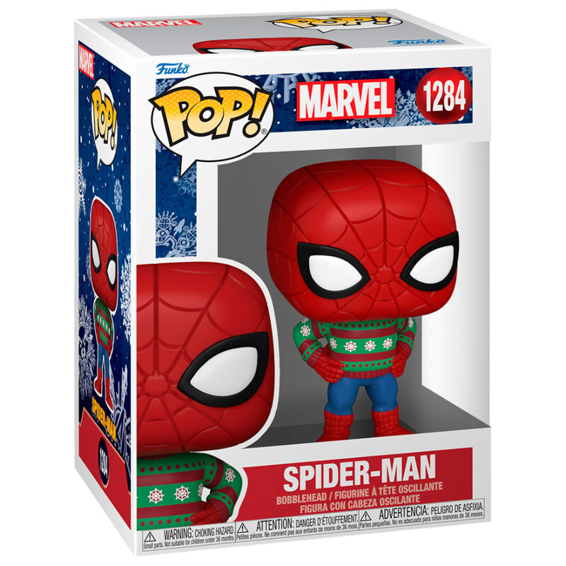 img_317646_3624e950a06f98b027cb0d0dbd9effc3_1 POP figure Marvel Holiday Spiderman - Image 1