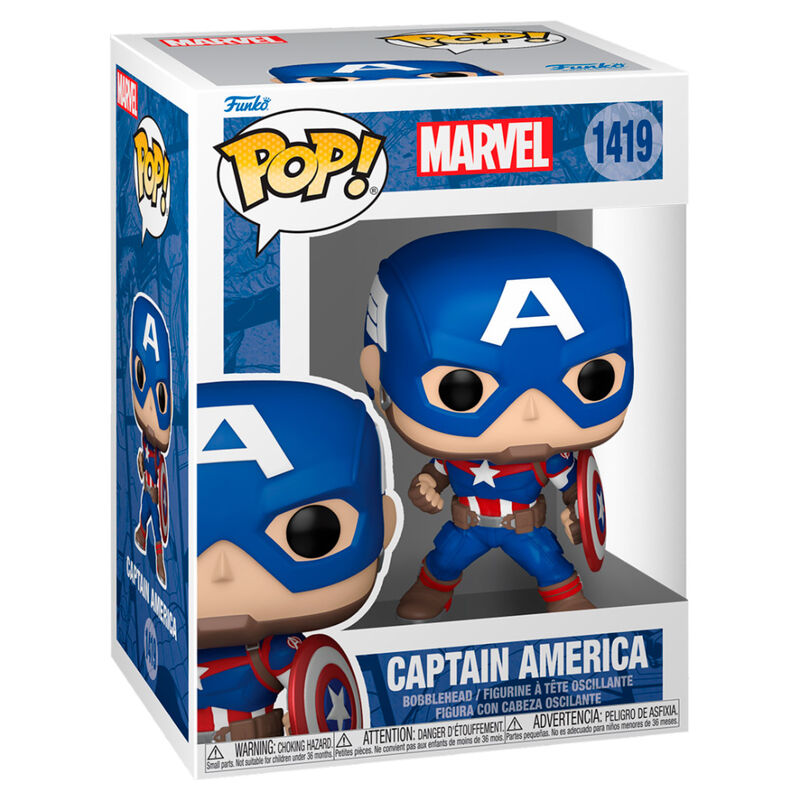 img_360782_955402abe9be2bcaabeb9b373ff2b989_1 POP figure Marvel Captain America Classics - Image 1