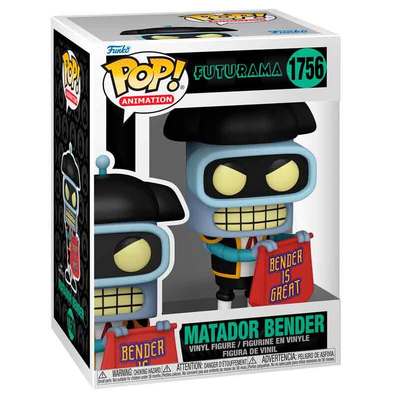 img_368245_b65f915f6e25504897bb05b0e9d27364_1 POP figure Futurama Matador Bender - Image 1