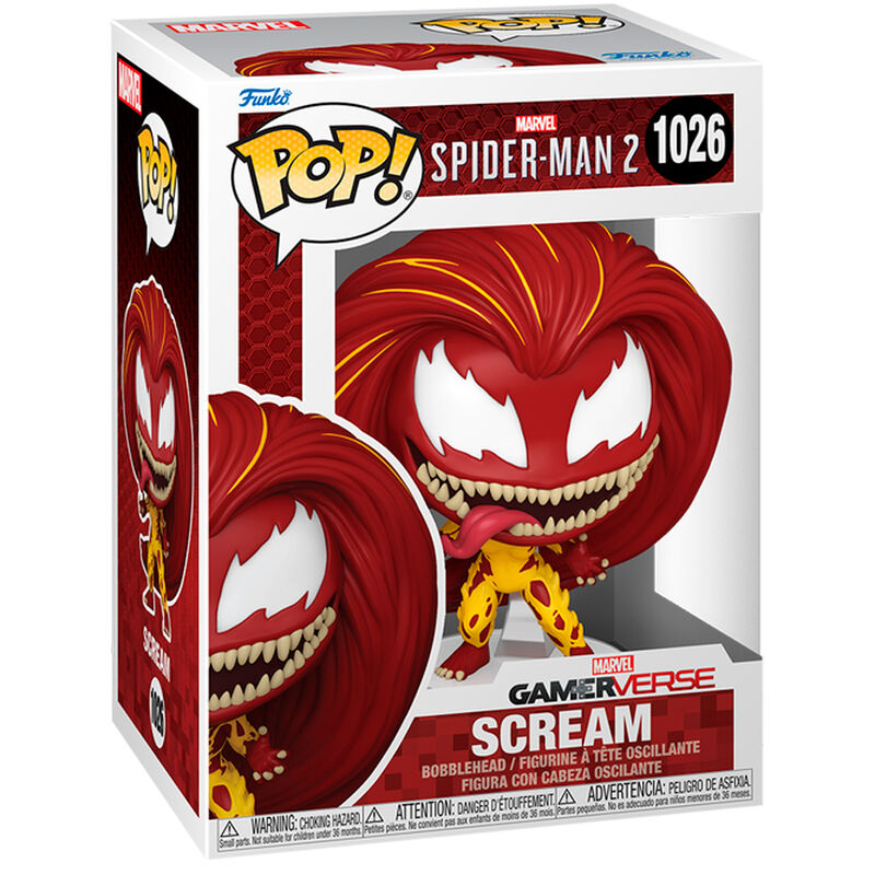 img_372901_99403fb8a066f7b0ee854070b134e1a7_1 POP figure Marvel Spider-Man 2 Scream - Image 1