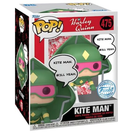 POP figure Deluxe DC Comics Harley Quinn Kite Man Exclusive
