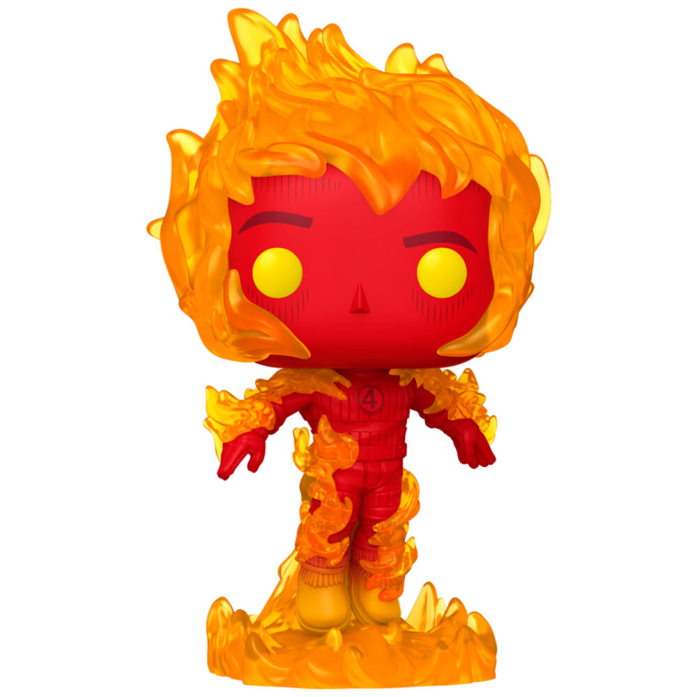 img_406167_1d22e681c81ce5e063825c2297aa48e6_1 POP figure Marvel The Fantastic 4 Human Torch - Image 1