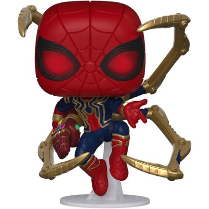 POP figure Marvel Avengers Endgame Iron Spider with Nano Gauntlet