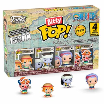 Blister 4 figures Bitty POP One Piece Nami