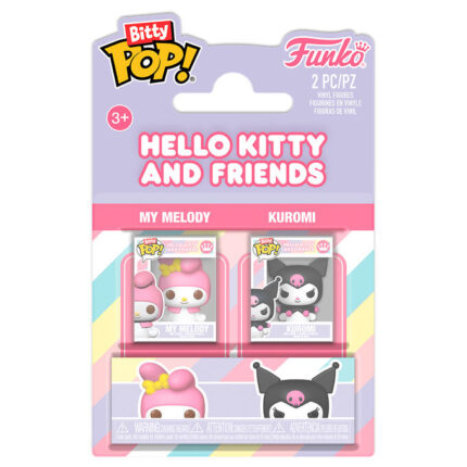 Bitty POP pack 2 Sanrio Hello Kitty and Friends My Melody & Kuromi