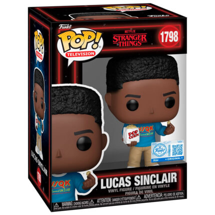 POP figure Stranger Things 5 Lucas Sinclair Exclusive
